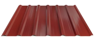 Trapézový plech Hornval T18 PLUS MAX PE lesk 0,5 mm RAL 3005